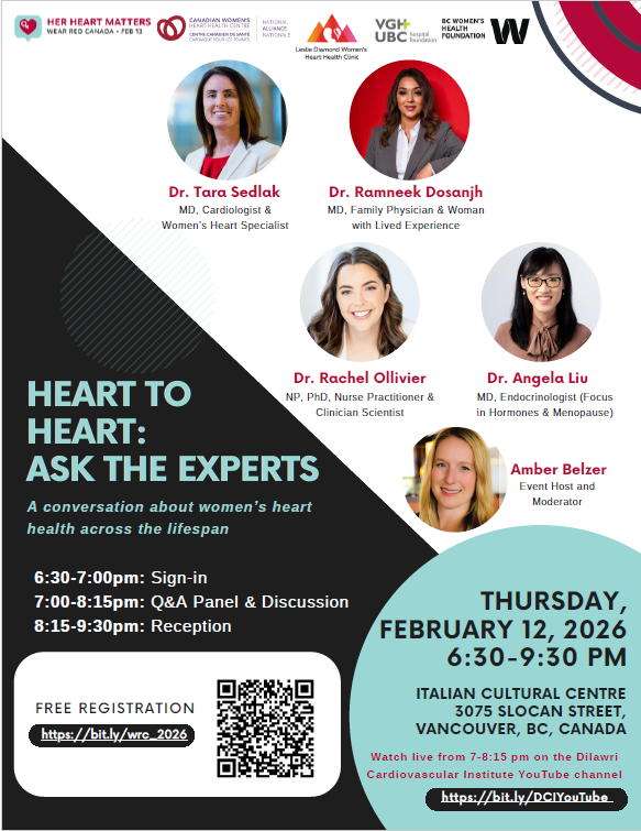 WEAR RED CANADA - HEART TO HEART: ASK THE EXPERTS